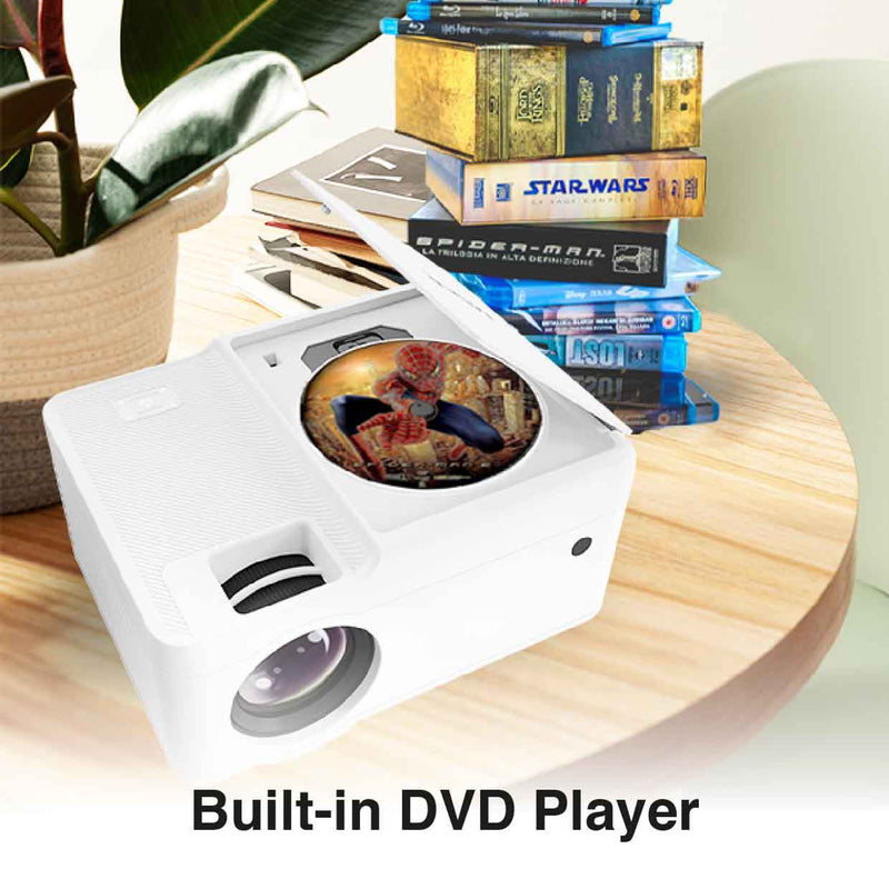 Laser LED 1080P Projector DVD WIFI Casting PJ-DVDFHD-682