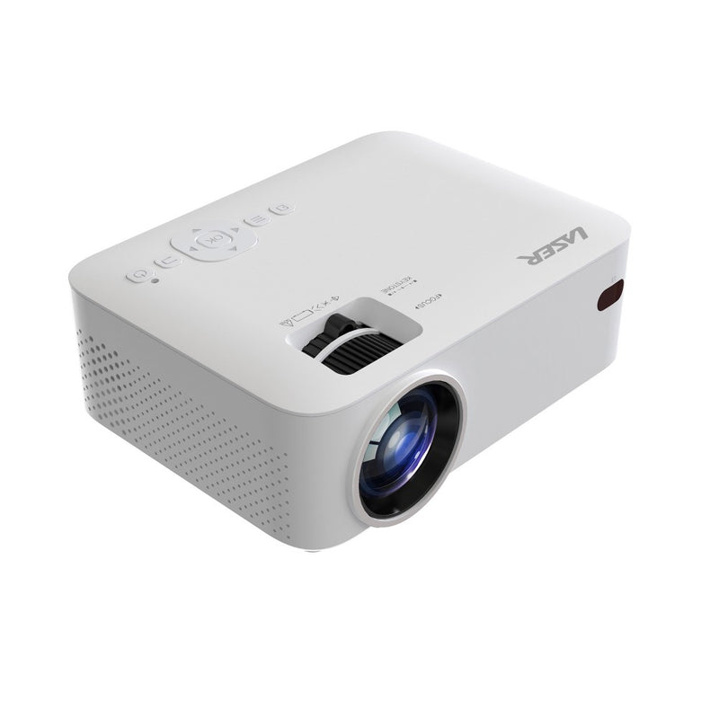 Laser Projector 1080P LED with 100" Screen & Bluetooth  PJT-LED80-715