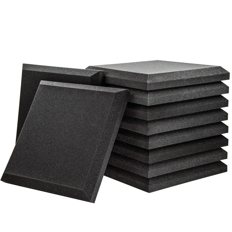 Ave Iso Pad Acoustic Foam 400x400x50mm Charcoal Pk10 ISOPAD