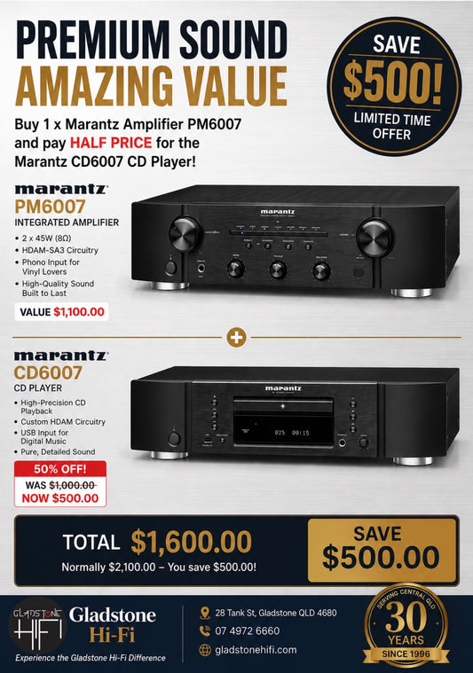 Marantz CD6007 CD Player HIFCD6007B