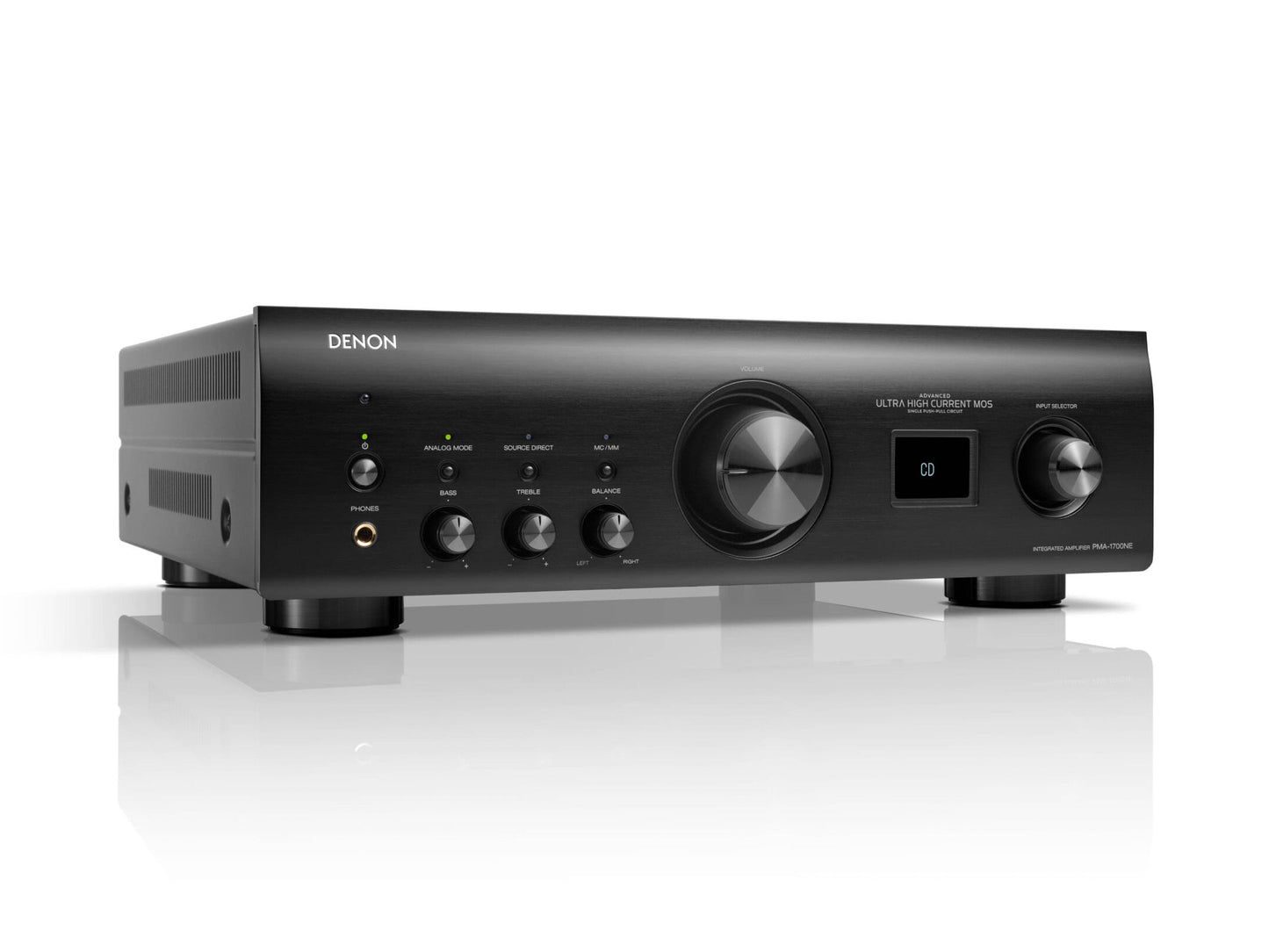 Denon PMA-1700NE 2 Ch. 140W integrated Amplifier with USB-DAC (Black) PMA1700NE