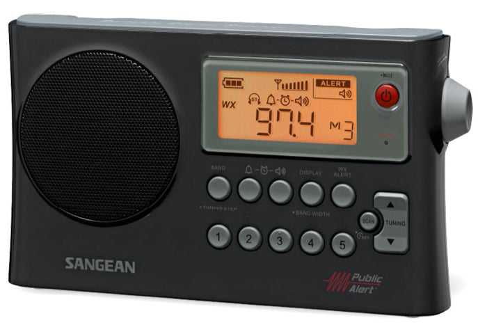 Sangean Am/fm Radio Dual Alarm Digital Tuning Portable PRD4AD