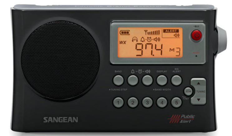 Sangean Am/fm Radio Dual Alarm Digital Tuning Portable PRD4AD