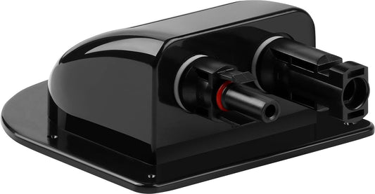 PV Solar Panels Dual MC-4 Solar Cabling Entry Point - Black PS8059