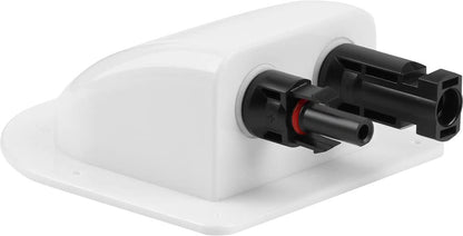 PV Solar Panels Dual MC-4 Solar Cabling Entry Point - White PS8065