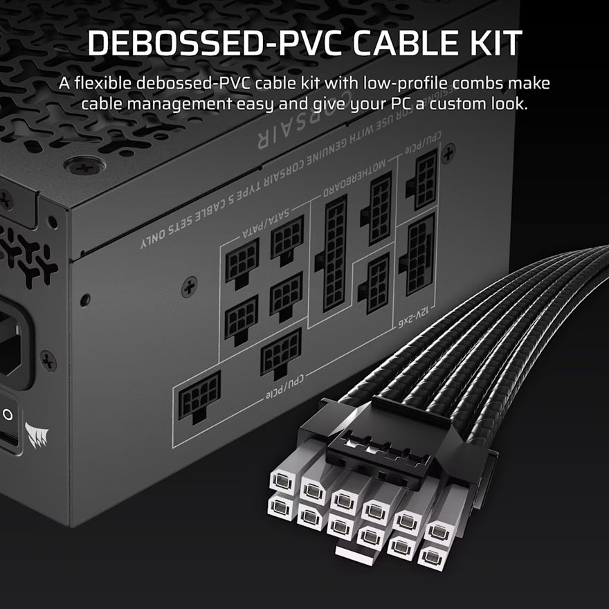 Corsair 1000w Full Modular Atx3.1 Power Supply PSCP-RM1000X-SF-25