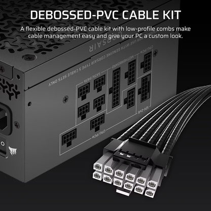 Corsair 1000w Full Modular Atx3.1 Power Supply PSCP-RM1000X-SF-25