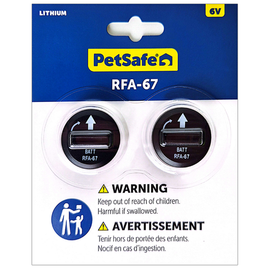PetSafe 6V Dog Collar Battery 2PK RFA-67D-11 RFA-67