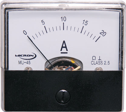 Panel Meter 0-20A MU45 Q0521A