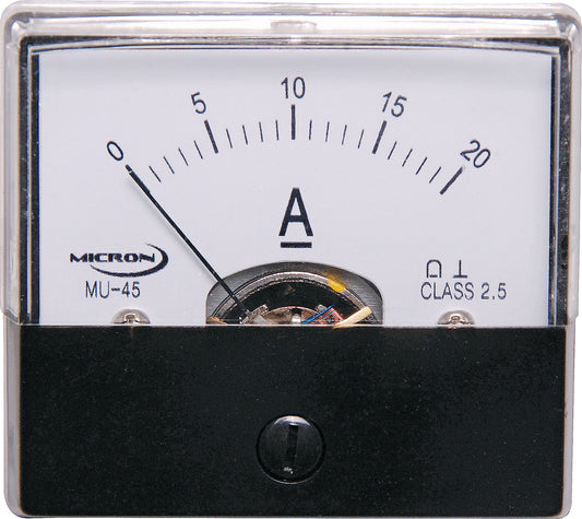 Panel Meter 0-20A MU45 Q0521A