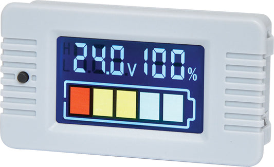 Battery Monitoring Flush Mount Battery Capacity Meter Q0587