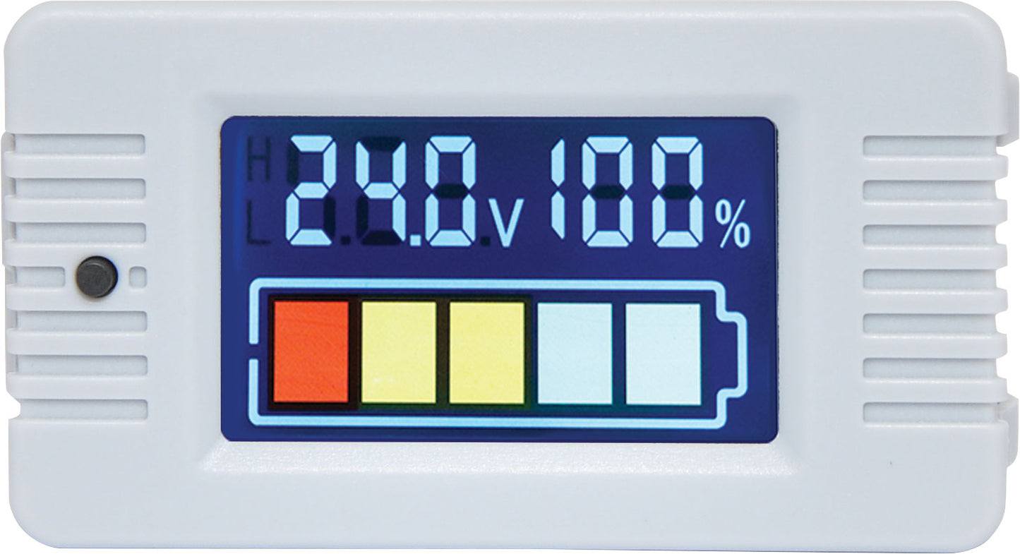 Battery Monitoring Flush Mount Battery Capacity Meter Q0587