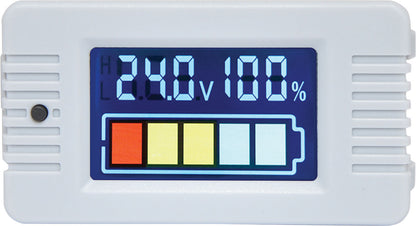 Battery Monitoring Flush Mount Battery Capacity Meter Q0587