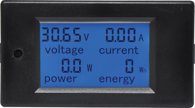 Power Monitor Panel With 100A Shunt Flush Mount Q0591