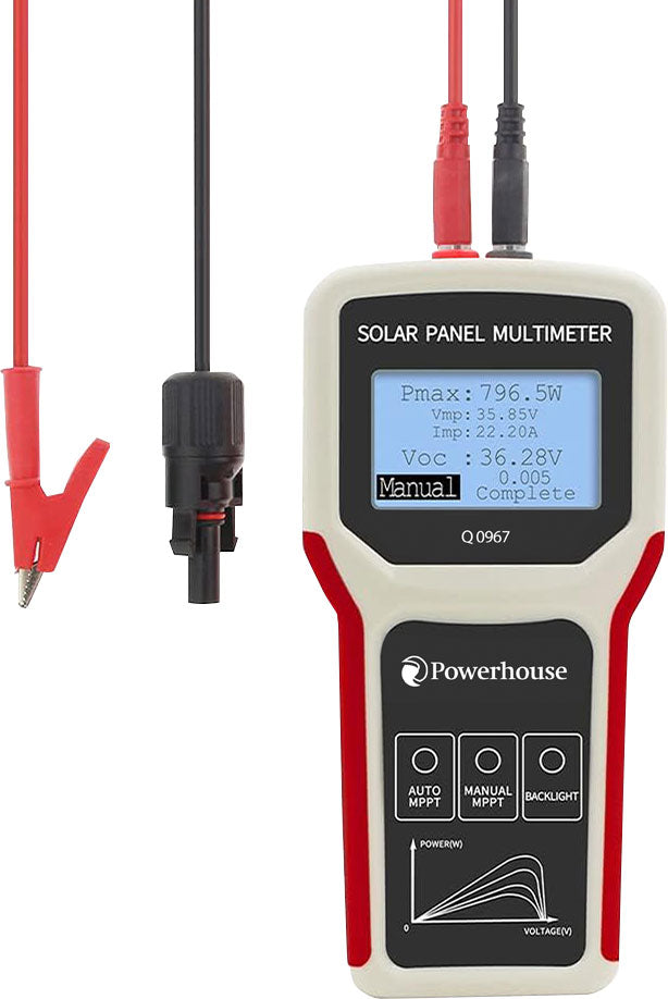 Solar Panel Multimeter 800W PV Q0967