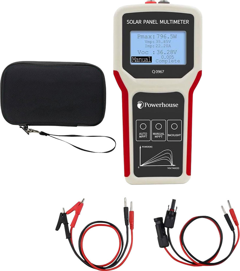 Solar Panel Multimeter 800W PV Q0967