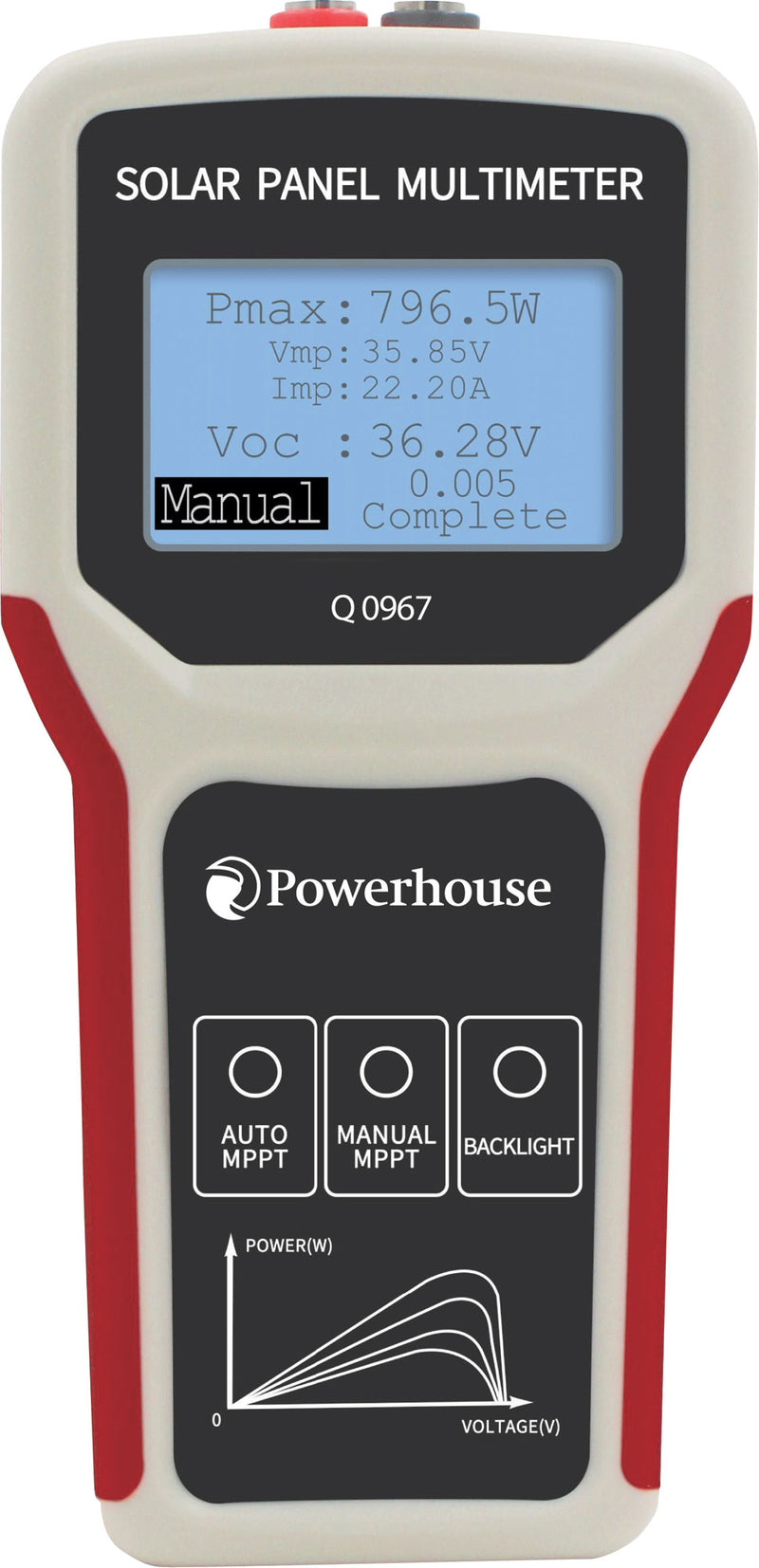 Solar Panel Multimeter 800W PV Q0967