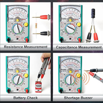 Multimeter Analog Multimeter With Transistor Test Q1026B