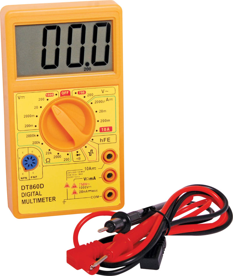 Digital Multimeter With Transistor Test 19 Range Q1053B