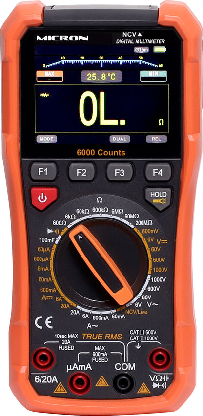 Multimeter 30 Range Multi-function Digital Multimeter Q1066A
