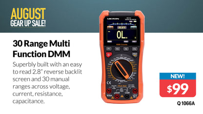 Multimeter 30 Range Multi-function Digital Multimeter Q1066A