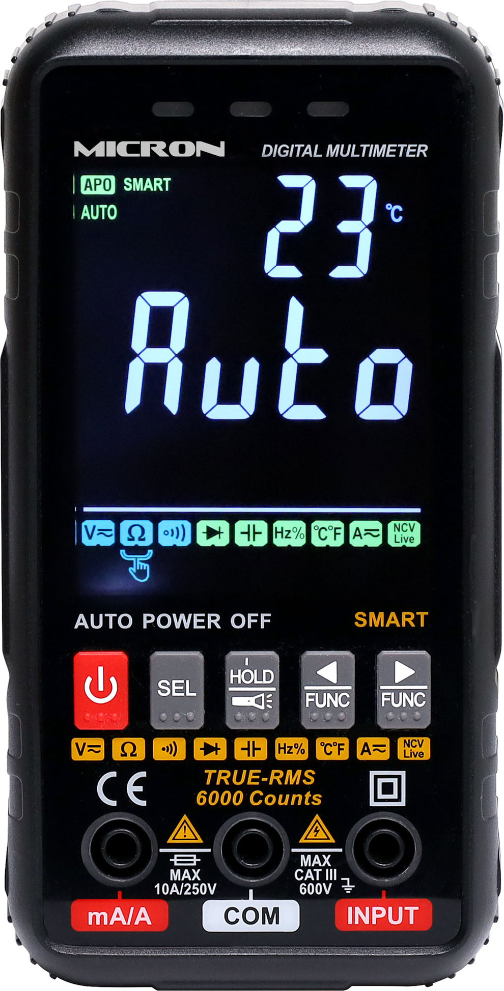 Multimeter Autoranging True RMS Digital Multimeter with NCV Q1089 ...