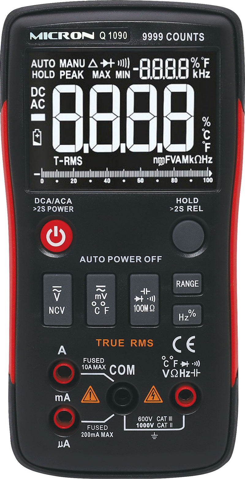 Digital Multimeter 9999 Count Autoranging Q1090