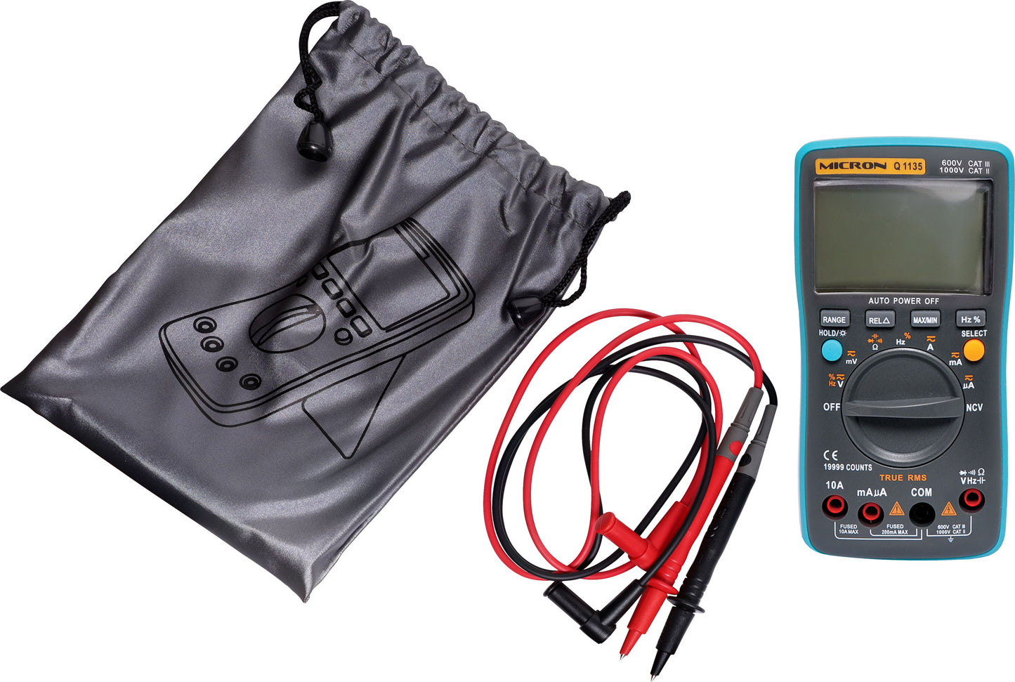 Multimeter True RMS Autoranging Digital Multimeter Q1135