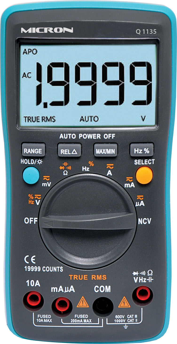 Multimeter True RMS Autoranging Digital Multimeter Q1135
