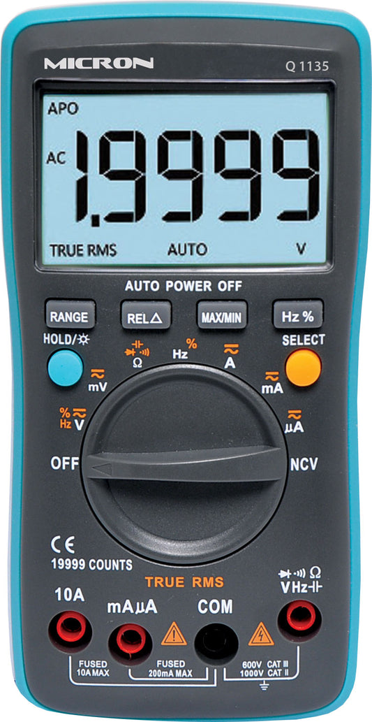 Multimeter True RMS Autoranging Digital Multimeter Q1135