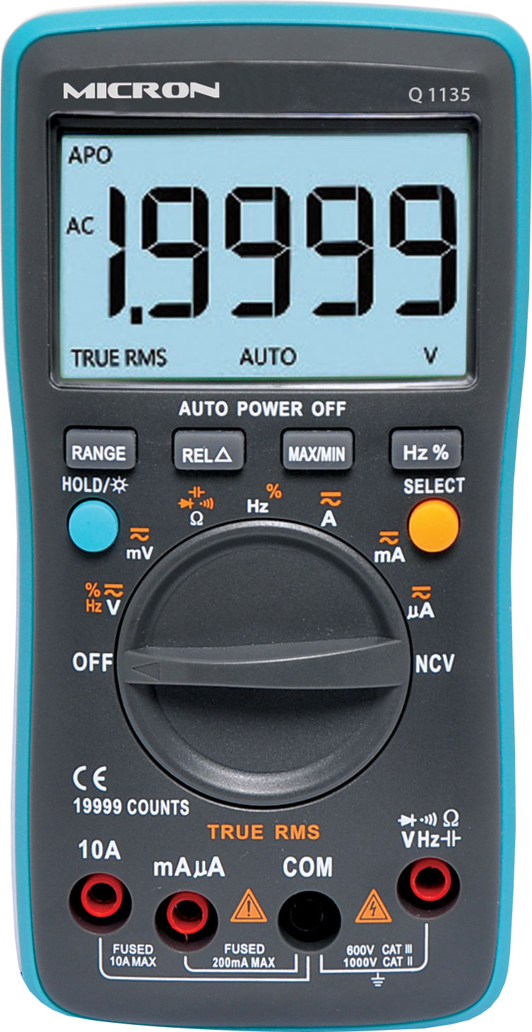 Digital Multimeter True RMS Autoranging Q1135