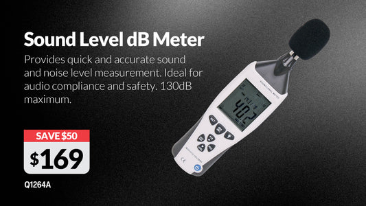 Sound Pressure Level DB Meter Q1264A