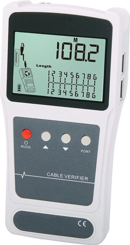 Network and Coaxial Cable Length Tester With Probe Q1344