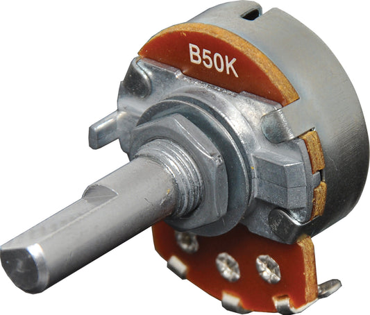 Potentiometer  50k Lin D Shaft 24mm Single Pot R2206