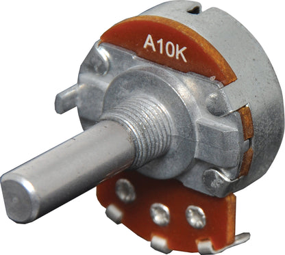 Potentiometer 10k Log D Shaft 24mm Single Pot R2214
