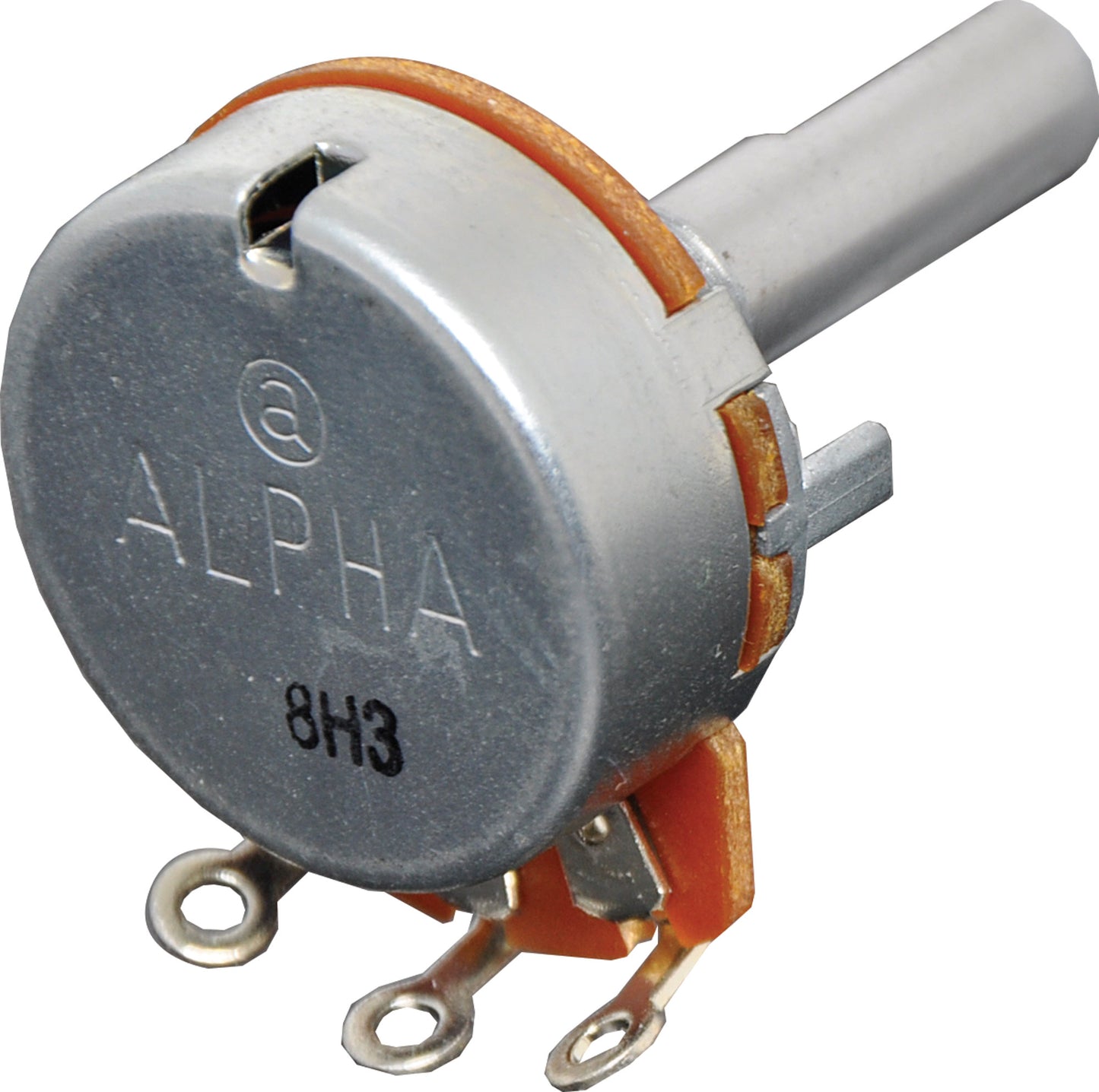 Potentiometer  50k Log D Shaft 24mm Single Pot R2216