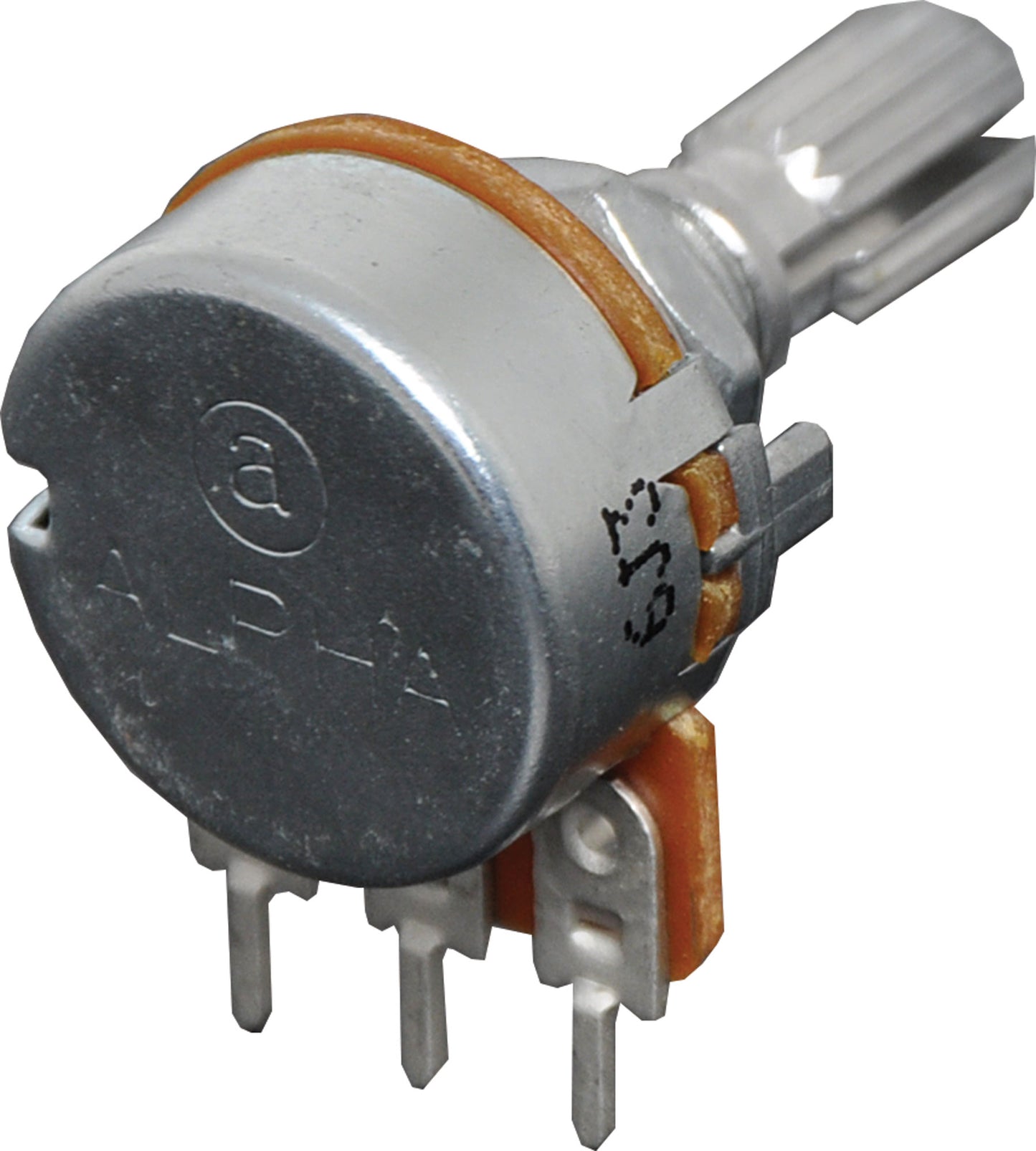 Potentiometer 5k Lin 18T Spline 16mm Single Horizontal PCB R2224