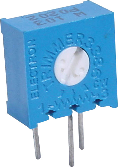 Potentiometer 500R Side Adjust 3386H Style Sealed Cermet Trimpot R2581