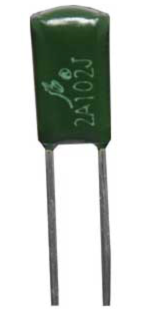 Greencap Capacitor 0.0047uF 100V 4mm  R2710B