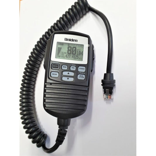 Uniden LCD Remote UHF CB Microphone Green Backlight Uh5060/UH/7740/7750/7760 RM500