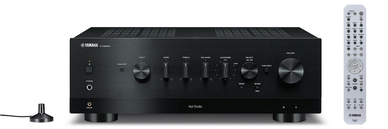 Yamaha Stereo Network Receiver 2 X100w Top-art Dac Sub Out Fm Black VFY5840 R-N800ABLK