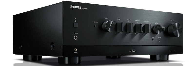 Yamaha Stereo Network Receiver 2 X100w Top-art Dac Sub Out Fm Black VFY5840 R-N800ABLK