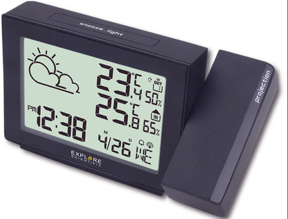 Explore Scientific Weather Projection Clock Outdoor Sensor RPW3005