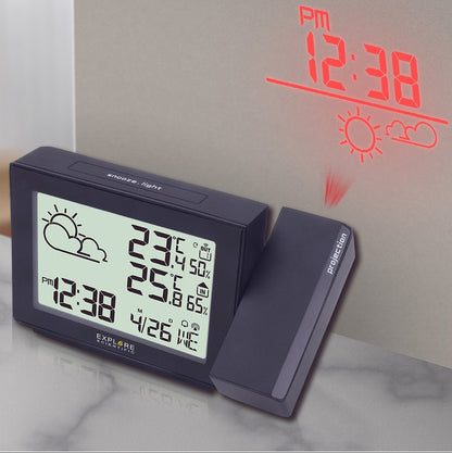 Explore Scientific Weather Projection Clock Outdoor Sensor RPW3005