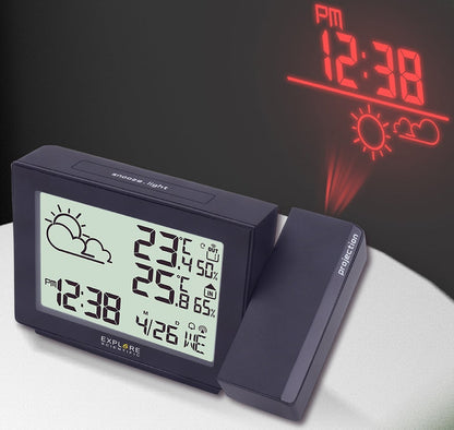 Explore Scientific Weather Projection Clock Outdoor Sensor RPW3005