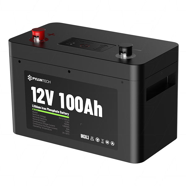 Pylontech 12.8v 100ah Lifepo4 Battery 100a Discharge 200a (10sec) RV12100CH