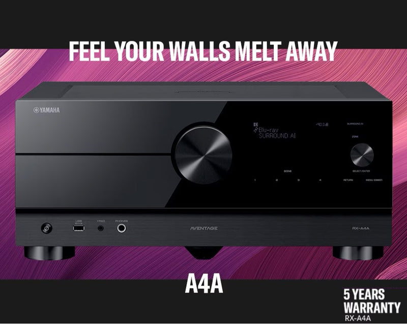 Yamaha Aventage RX-A4A 7.2-Channel AV Receiver RX-A4A