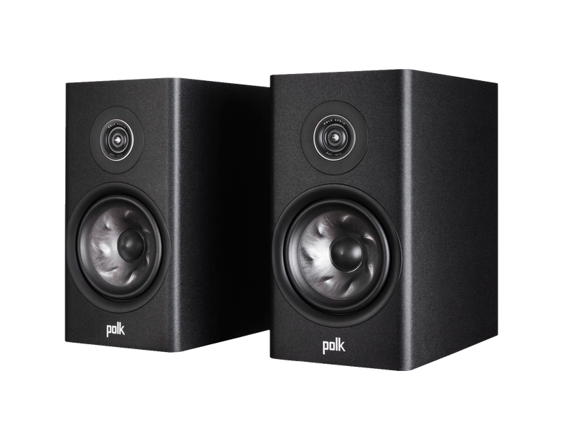 Polk Reserve Bookshelf Loudspeaker 4r 6.5in 86db 20-200w Black R200B