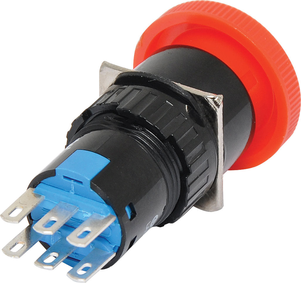 Push Button Switch DPDT Emergency Stop Solder Tail S0820