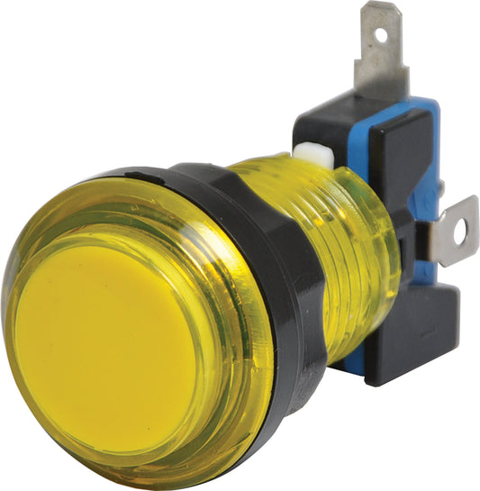 Arduino Arcade Style Momentary LED Illuminated Switch Yellow S0913